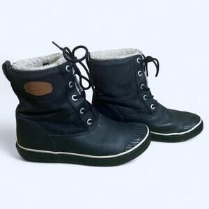 Keen Elsa Women’s Waterproof Wool Ankle Boots Black